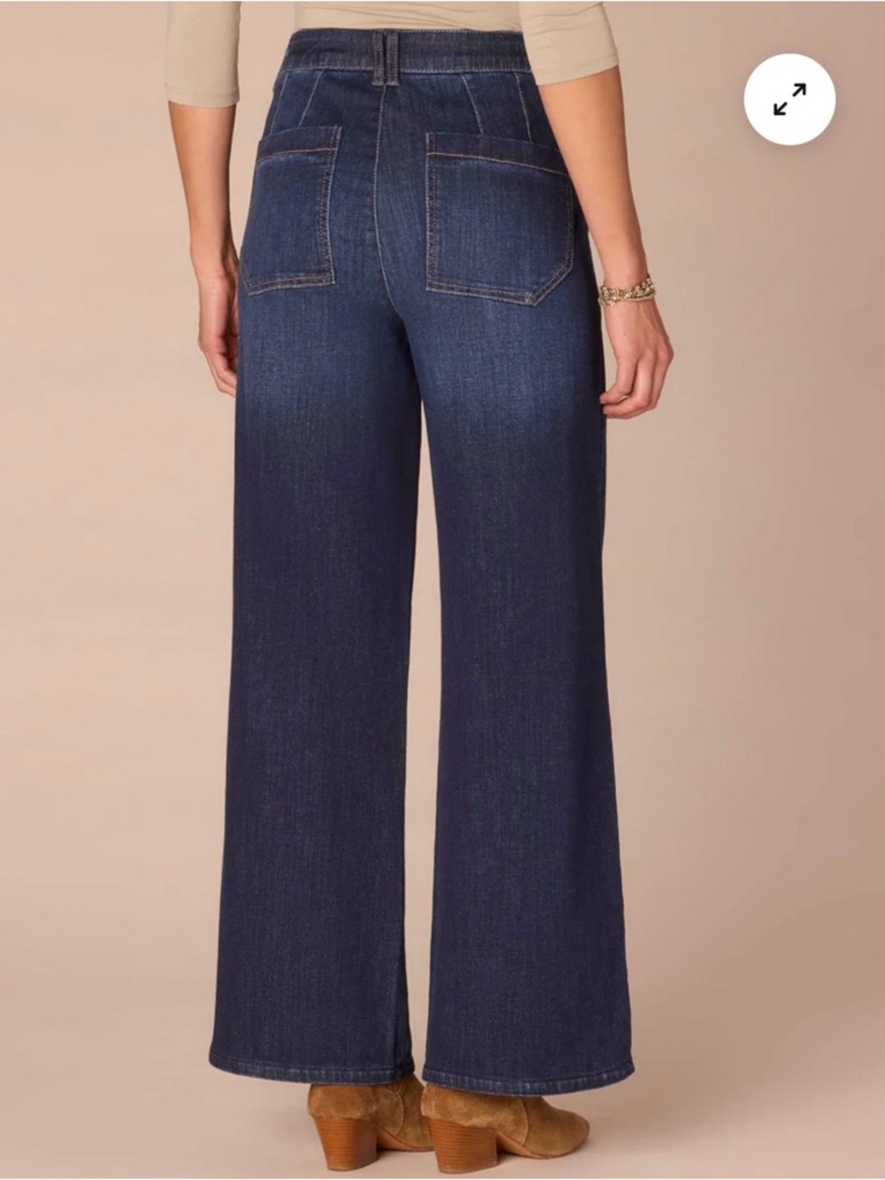 Democracy | “Ab” solution Skyrise Wide Leg Jeans - Picture 4 of 4
